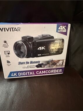 Vivitar 4K Digital Camcorder - Black